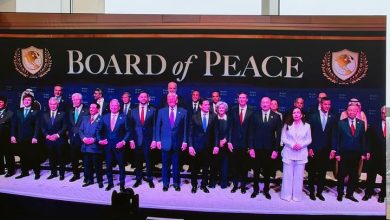 صورة مدبولي يلقي كلمة مصر خلال مشاركته في الاجتماع الأول لـ “مجلس السلام” بواشنطن