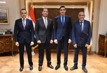 صورة وزير الرياضة يستقبل رئيس المتحدة الرياضية وشركة استادات لبحث التعاون المشترك