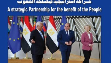 صورة وزير الخارجية: الدبلوماسية المصرية لعبت دورا ملموسا فى صياغة سياسة الاتحاد الاوروبى تجاه المنطقة