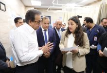 صورة وزير الصحة يتفقد النموذج المرجعي الأول لرعاية السكتة الدماغية الشاملة بمستشفى القناطر الخيرية