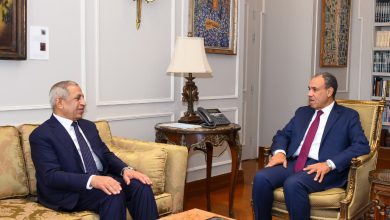 صورة وزير الخارجية يلتقي رئيس الأكاديمية العربية للعلوم والتكنولوجيا والنقل البحري لبحث التعاون المشترك