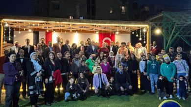 صورة سفارة تركيا في القاهرة تقيم إفطار بمناسبة ليلة القدر بمشاركة 250 مدعواً مصرياً.