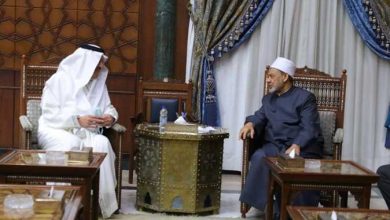 صورة شيخ الأزهر يستقبل سفير خادم الحرمين الشريفين لدى مصر