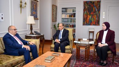 صورة وزير الخارجية يستقبل المبعوث الخاص للأمم المتحدة لتمويل التنمية