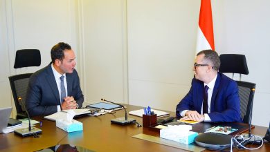 صورة وزير التخطيط يبحث مع ” رئيس مركز المعلومات ” تعزيز التعاون في متابعة أداء برنامج الحكومة وخططها