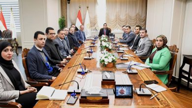 صورة وزير الرياضة يلتقي لجنة الخبراء بالوكالة الدولية لمكافحة المنشطات الاعتماد النهائي للمعمل المصري