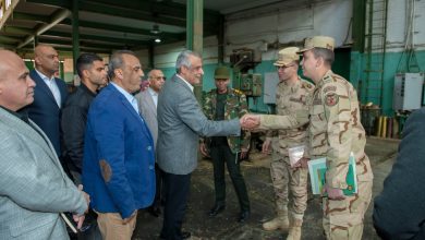 صورة وزير الدولة للإنتاج الحربي يتفقد شركتي “حلوان للصناعات الهندسية” و “حلوان للمسبوكات”
