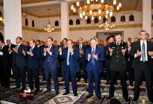 صورة السيسي : الداخلية تجاوزت خلال العشر سنوات الماضية تحديات كثيرة من مكافحة الإرهاب والتطرف