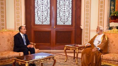 صورة وزير الخارجية ينقل رسالة تضامن إلى سلطان عُمان ويبحث جهود احتواء التصعيد الإقليمي