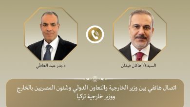 صورة وزيرا الخارجية المصرى والتركي يبحثان التطورات الإقليمية ويؤكدان على أهمية خفض التصعيد