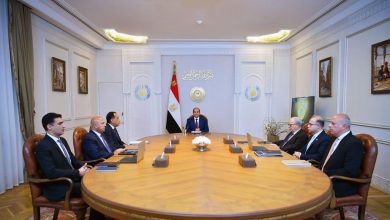 صورة الرئيس السيسى : ضرورة العمل على إزالة التحديات التي تواجه قطاعات الاستثمار والصناعة المختلفة