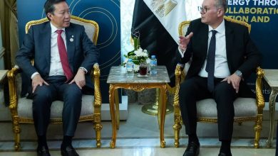 صورة وزير البترول يلتقي وفد شركة ” بي بي” لمناقشة خطط التوسع وتعزيز الاستثمارات في مصر