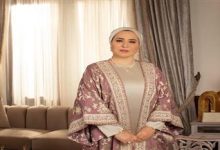 صورة قرينة الرئيس السيسى تهنئ الشعب المصري والأمتين العربية والاسلامية بعيد الفطر المبارك