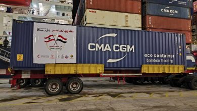 صورة مصر تُرسل ما يصل إلى نحو ١٠٠٠ طن من المساعدات الإغاثية العاجلة إلى لبنان الشقيق