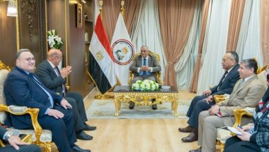 صورة وزير الإنتاج الحربي يبحث أوجه التعاون المشترك مع البنك العقاري المصري العربي
