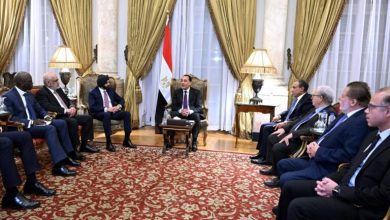 صورة رئيس البنك الدولي يشيد بدور المركزي المصري في قيادة السياسة النقدية