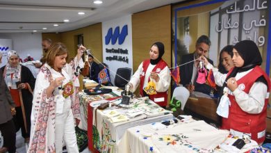 صورة بنك قناة السويس يُنظم معرضًا لدعم المرأة المنتجة بالتعاون مع الهلال الأحمر المصري