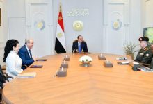 صورة الرئيس السيسي : ملف تطوير شركة مصر للطيران يحظى بأولوية قصوى