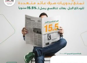 صورة البنك الأهلي المصري يطلق حقبة جديدة من الودائع الادخارية بعوائد تصل إلى 15.5%