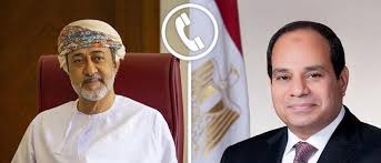 صورة الرئيس السيسي يؤكد هاتفيًا لسلطان عمان موقف مصر الداعم لاستقرار السلطنة وسيادتها