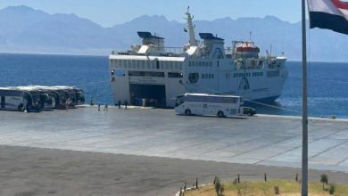 صورة إغلاق ميناء نويبع والغردقة بسبب الطقس السيئ وارتفاع الأمواج