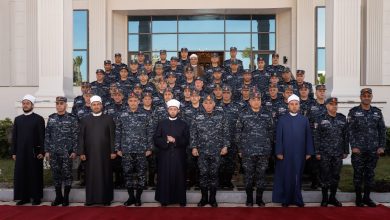 صورة بحضور وزير الأوقاف القوات البحرية تنظم ندوة دينية بالتزامن مع شهر رمضان المبارك