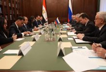 صورة وزير الخارجية  يلتقي سكرتير الأمن القومي الروسي بموسكو