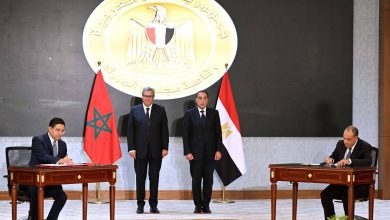 صورة مدبولي و نظيره المغربي أخنوش يشهدان توقيع 13 وثيقة تعاون في مختلف المجالات