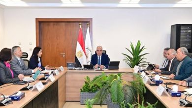 صورة وزير الري يبحث مع UNDP تعزيز التكيف المناخي بقطاع المياه