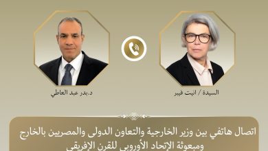 صورة القاهرة تضع محددات الحل في السودان وتجدد دعمها للأمن الصومالي في اتصال مع “الاتحاد الأوروبي”