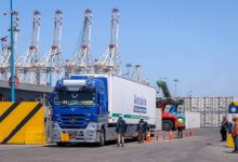 صورة ميناء دمياط يرسخ مكانته كمحور “ترانزيت” إقليمي باستقبال شحنات أوروبية متجهة لدول الخليج عبر خط الرورو