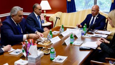 صورة وزير الخارجية يبحث مع رئيس «خارجية النواب الأمريكي» تعزيز الشراكة الاستراتيجية