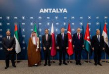 صورة وزير الخارجية من انطاليا : ضرورة تنفيذ استحقاقات المرحلة الثانية وضمان تدفق المساعدات لغزة