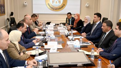 صورة وزيرا الصناعة والعمل  يبحثان تعزيز التكامل لتوفير العمالة المدربة ودعم بيئة الاستثمار