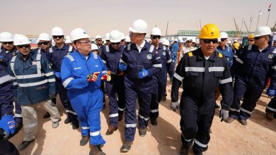 صورة وزير البترول يتابع توسعات «مليحة» ويؤكد: الإسراع لزيادة إنتاج الغاز قبل الصيف