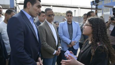 صورة وزير الشباب ومحافظ الجيزة يفتتحان مركز التنمية الشبابية بالشيخ زايد بعد تطويره الشامل