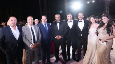 صورة ثروت فياض يشارك الخطيب وحسام حسن ونجوم المجتمع إحتفال زفاف نجل محمد شبانة