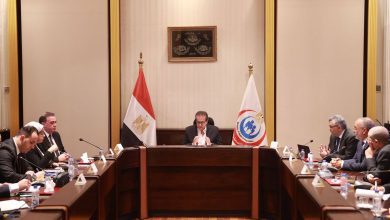 صورة وزير الصحة يتابع تنفيذ «مستشفى النيل للأطفال» بمدينة النيل الطبية