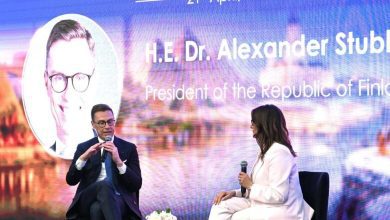 صورة الرئيس الفنلندي: مصر شريك مهم ونشهد تطورًا كبيرًا في البنية التحتية والتعليم والاتصالات