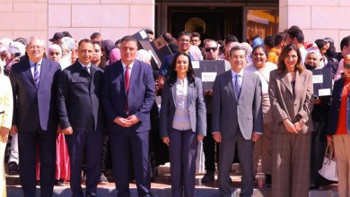 صورة وزارة التضامن الاجتماعي وبنك التعمير والإسكان يشهدان توزيع عدد من الأجهزة التعويضية لطلاب الجامعات من ذوي الإعاقة