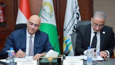 صورة باسل رحمى :  تمويل 372 مليون جنيه لمشروعات البنية الأساسية بالجيزة