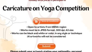 صورة سفارة الهند تطلق مسابقة كاريكاتير عن اليوجا احتفالًا باليوم العالمي 2026