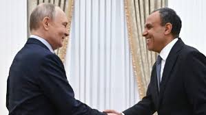 صورة بوتين يدعو الرئيس السيسي لزيارة روسيا