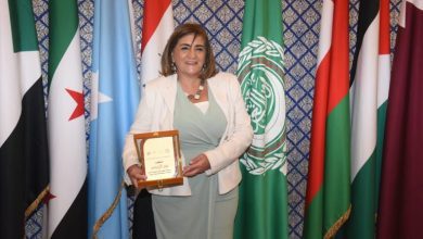 صورة جامعة الدول العربية و«مصر الخير» تكرّمان نور الزيني ضمن فعاليات «وسام الخير» 2026