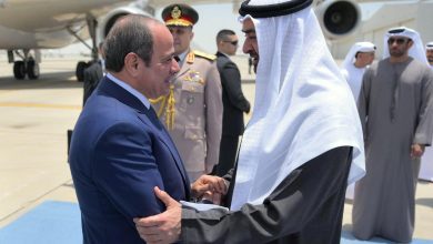 صورة الرئيس  السيسي يزور دولة الإمارات ويبحث مع الشيخ محمد بن زايد العلاقات الأخوية