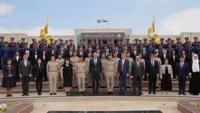 صورة القوات المسلحة تستقبل وفد جامعة هيروشيما بالأكاديمية العسكرية المصرية
