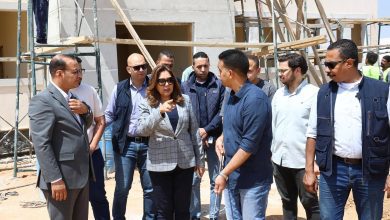 صورة وزيرة التنمية المحلية والبيئة تتفقد وحدة احتجاز المضبوطات بالخانكة