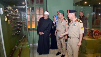 صورة القوات المسلحة تشارك فى فعاليات ملتقى الأزهر الخامس للثقافة والإبداع