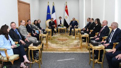 صورة السيسي وماكرون يبحثان تعزيز الشراكة الاستراتيجية وتطورات الشرق الأوسط