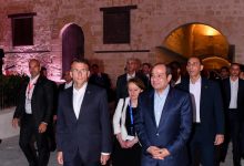 صورة السيسي وماكرون في جولة بالإسكندرية من كورنيش البحر إلى قلعة قايتباي